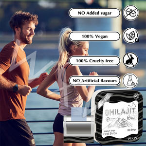 Suplemento de extracto de Shilajit original, múltiples minerales, ácido fúlvico, tiras orales de Shilajit, Himalaya pura para energía de apoyo inmunológico - Product Image 2