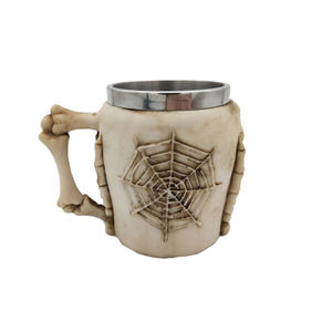 3D สุญญากาศลายหัวกะโหลกหัวผีทำจากสแตนเลสผนังสองชั้นฉนวนกันความร้อน12-24ชั่วโมงสำหรับหลังโรงเรียน - Product Image 2