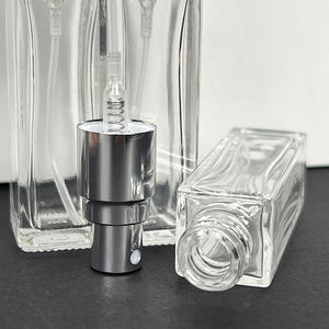 B053-10 Mini Portátil 10mL Tamanho Viagem Perfume <span class=keywords><strong>Tester</strong></span> Garrafas De Vidro Recarregáveis Screw Cap Impressão de tela preta prata ouro - Product Image 5