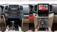 Radio de Coche con Pantalla Táctil Android de 10 Pulgadas, Navegación GPS, Carplay, Colocación en el Tablero, TV para Toyota Land Cruiser LC200 2008-2015