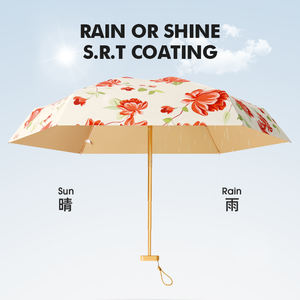 Ligero 8K costillas clásico Auto paraguas nuevo Manual cinco veces aleación de aluminio dorado a prueba de viento adultos regalos de negocios bodas - Product Image 6