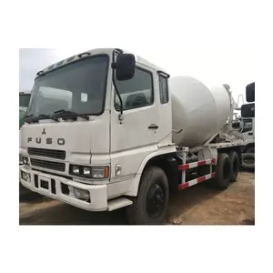 japan used Fuso concrete mixer /second hand fuso mixer truck sale in China