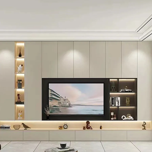 Mobili <span class=keywords><strong>per</strong></span> <span class=keywords><strong>Sala</strong></span> <span class=keywords><strong>da</strong></span> <span class=keywords><strong>Pranzo</strong></span> e Soggiorno su Misura, Credenze e Mobili TV di Grande Capacità - Product Image 3