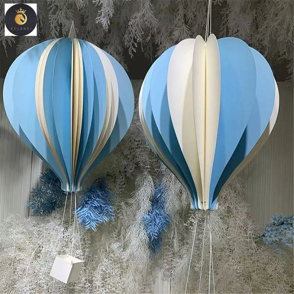 I158 ballon à Air chaud décoller décoration papier accessoires toit aménagement paysager mariage événement décor
