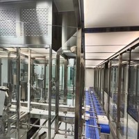 Lemari Kerja Bersih Renchuan Berkinerja Tinggi dengan Sistem Aliran Laminar, Filter HEPA, Baja Tahan Karat 304, Efisiensi 99,995%