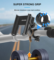 Support de fixation pour trottinette électrique ODIER, support de téléphone portable pour vélo, moto, vélo électrique, avec système de verrouillage Push Lock