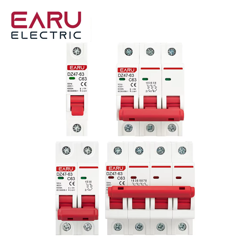2P SPD Residual Current Circuit Breaker