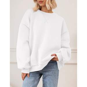 Sudadera de Seda Extra Grande Personalizada para Mujer 2025, Sudadera con Capucha y Cuello Redondo, Manga Larga, Top de Forro Polar, Ropa de Invierno, Otoño - Product Image 5