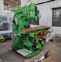 Machine de fraisage verticale X5032 X5040, équipement de fraisage vertical manuel pour la découpe des métaux, machine de fraisage industrielle de haute précision
