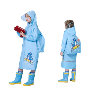 Jas Hujan Ponco Anti Air Grosir untuk Anak Laki-laki Perempuan Bayi Siswa Sekolah Dasar untuk Aktivitas Luar Ruangan Seperti Mendaki di C - Product Image 4