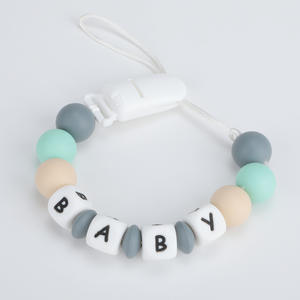 Pince Sucette Personnalisable DIY Anti-Chute Chaîne pour Bébé, Jouet de Dentition et Sucette avec Chaîne, Vente Transfrontalière à Succès - Product Image 3