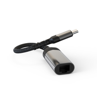 100/1000 Mbps tipo C a Ethernet RJ45 USB C Lan Gigabit adaptador de red Convertidor para teléfono portátil
