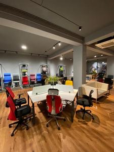 Modern Design <b>High</b> <b>Back</b> <b>Office</b> <b>Chair</b> with Heated Fabric Headrest Factory Direct Joint-Technology Made Material - Product Image 6