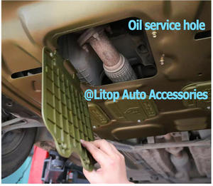 Plaque de protection du couvercle inférieur du moteur 3D Plaque de protection en aluminium pour <span class=keywords><strong>KIA</strong></span> K5 Optima 2020-2021 Bouclier anti-éclaboussures du moteur - Product Image 6