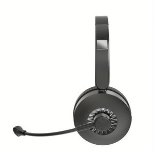 K3B หูฟังแล็ปท็อปพีซีแบบ USB พร้อมไมโครโฟนควบคุมระดับเสียงแบบ On-Ear ปลั๊ก USB แบบมีสายชุดหูฟังสำหรับศูนย์บริการทางโทรศัพท์สำหรับคอมพิวเตอร์ - Product Image 4