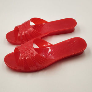 Guangdong vintage-style <b>slippers</b>, nostalgic classic crystal <b>slippers</b>, old-fashioned plastic <b>slippers</b>, women's summer outdoor - Product Image 2