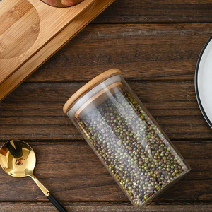 Da <span class=keywords><strong>cucina</strong></span> in vetro di stoccaggio vaso di <span class=keywords><strong>set</strong></span>, vaso di vetro <span class=keywords><strong>set</strong></span> di <span class=keywords><strong>3</strong></span> - Product Image 6