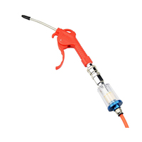 Kit d'outils de mini-compresseur d'air MF02 de 1/4 pouce avec accessoires en métal et en plastique, régulateur de pression certifié CE, filtre à air, manomètre