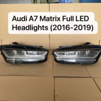 Pour Audi A7 S7 C7PA 2016-2019, phares à LED matriciels complets, ensemble de phares d'origine, phares gauche et droit d'origine