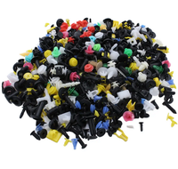 Clips de fixation en plastique pour voiture, vis et boucles assorties, pour pare-chocs automobile