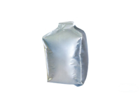 Sac FIBC en aluminium multicouche, forme bouteille en haut et en V en bas, pour l'emballage de l'alimentation animale, des aliments et autres marchandises en vrac
