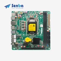 H270S6 Servidor Nas Mini Itx Placa base LGA1151 PCIE3.0 X16 Ranura para tarjeta TF 6 Sata 2 LAN 8 USB ATX Placa base Nas