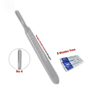 Professionelles Medizinisches Labor Krankenhaus Klinik Dental Scalpel Griff #4 Chirurgische Hautglättung Podiatrie Tierarzt CE