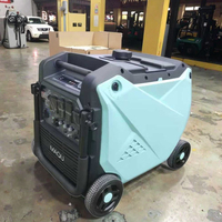 Tragbarer Heimgebrauch Silent Inverter Mini Generator Japan 6kw Dual Fuel Benzin & Dieselmotor 120V/110V