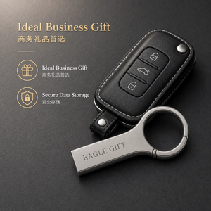 พวงกุญแจแฟลชไดรฟ์ USB พร้อมการเชื่อมต่อ 802.11n แฟลชไดรฟ์ USB แบบพกพา PVC ความจุ 4G 8G 16G 32G 64G สำหรับโปรโมชั่น - Product Image 3