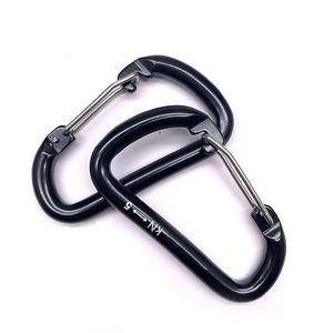 Nhôm <span class=keywords><strong>D</strong></span> Hình <span class=keywords><strong>D</strong></span>ạng An Toàn Carabiner Biểu Tượng Tùy Chỉnh Màu Sắc Tùy Chỉnh <span class=keywords><strong>Snap</strong></span> <span class=keywords><strong>Hook</strong></span> - Product Image 3