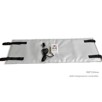 220v Électrique Tambour Chauffage Veste Isolation Couverture Tambour Chauffage Huile Tambour Chauffe Élément Chauffant pour 15Kg Réservoir De Gaz 980x350mm