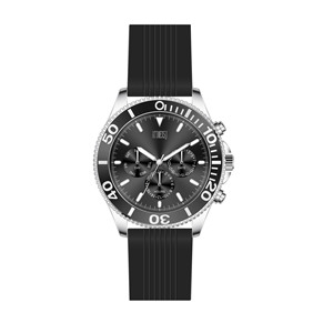 Montre inspirée des plongeurs pour hommes, 45 mm, bracelet en silicone de 22 mm, mouvement à quartz, style sport, multicolore, pour un usage quotidien, en soirée ou au bureau. - Product Image 2
