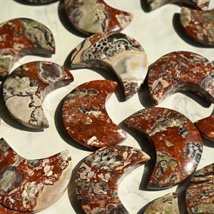 Piedra de Cristal de Ágata Lunar de Alta Calidad al por Mayor, Estilo Bohemio, para Decoración del Hogar Única y Regalos Navideños - Product Image 3