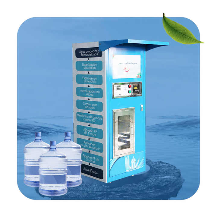 Economical Durable 800GPD Automatic Drinking Water Vending Machine For economical-durable-800gpd-automatic-drinking-water-vending-machine-for