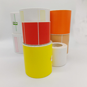 Rouleau d'étiquettes autocollantes thermiques imperméables, résistantes à l'huile <span class=keywords><strong>et</strong></span> aux rayures, pour emballage - Product Image 4