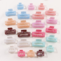 Pince à Cheveux Fantaisie Iridescente Style Coréen Couleur Bonbon, Vente en Gros Usine, Logo Personnalisé, Accessoire Cheveux pour Chignon Femme