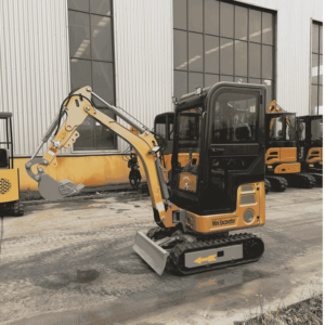 Мини-экскаватор с нулевым выносом задней части (1 тонна) — сертифицирован CE и EPA, бесплатная доставка, прямые продажи с завода, подходит для садов и фруктовых садов - Product Image 2