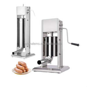 Nueva Máquina Manual Vertical para Enema de Acero Inoxidable, Equipo de Llenado de Salchichas Operado a Mano, 220V, 4 Tubos, Ahorro de Esfuerzo, Sin Burbujas - Product Image 5