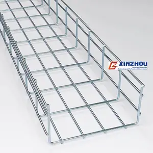 Electric galvanized wire mesh cable tray stainless steel wire cable tray