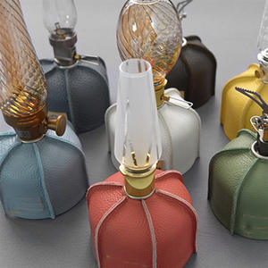 ปลอกหุ้มกระป๋องแก๊สสำหรับตั้งแคมป์กลางแจ้ง ทำจากหนัง น้ำหนัก 230 กรัม ดีไซน์ทันสมัยแบบแบน - Product Image 4