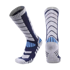 Customized Merino Wool Thermal <b>Socks</b> – Wholesale <b>Winter</b> <b>Thick</b> Terry Knee High Snowboard Ski Hiking Compression <b>Socks</b> - Product Image 3