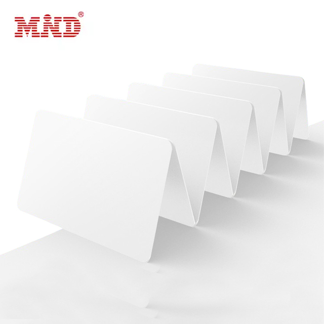 Printable NTAG 424 Dna Card NFC White PVC Card Programmable Url Contactless Nfc Digital Business Card