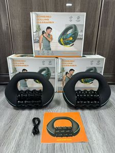 Rodillo de Jade Eléctrico Negro, Masajeador Rodante Eléctrico, Mini Masajeador Percusivo para Alivio Muscular Corporal - Product Image 6