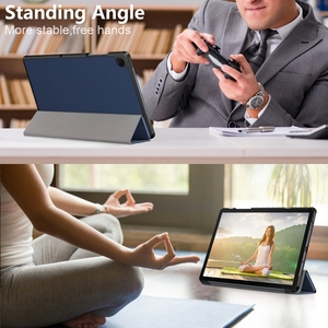 Funda protectora para Samsung Galaxy Tab A9 Plus 3-plegable de cuero Smart Tablet Case <span class=keywords><strong>Pad</strong></span> <span class=keywords><strong>PC</strong></span> Cover - Product Image 5