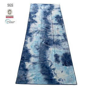 Eco-friendly in microfibra Tie-dye Hot <span class=keywords><strong>Yoga</strong></span> tappetino asciugamano per <span class=keywords><strong>Yoga</strong></span> lavabile in Silicone presa puntini ad asciugatura rapida asciugamano assorbente 72" - Product Image 1