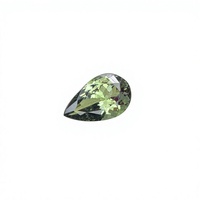 Piedra de Tanzanita Natural Certificada, Sin Calentar, de Color Biológico, Corte en Forma de Pera, con Excelente Color, Zoisita Natural, 3.37 Quilates, Claridad Loupe