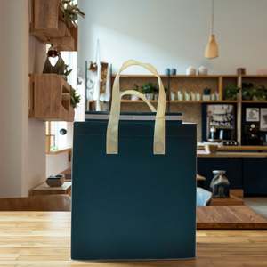 Vente chaude en gros Sacs de conservation alimentaire réutilisables en pp Sacs fourre-tout non tissés avec logo imprimé personnalisé - Product Image 2