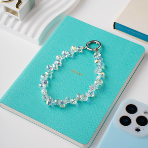 เคสโทรศัพท์กันกระแทกแบบหรูหรา พร้อมพวงกุญแจประดับคริสตัลรูปหยดน้ำระยิบระยับ สายคล้องมือถือวิบวับ - Product Image 4