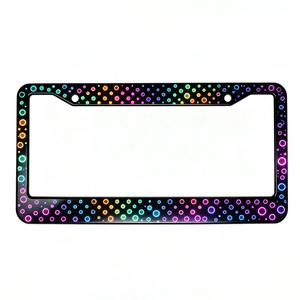 Marco de Matrícula Personalizado para Automóvil, Marco de Matrícula con Número Personalizado Estadounidense, Soporte para Placa, Marco de Matrícula al por Mayor - Product Image 4