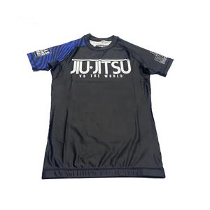 卸売 速乾性 <span class=keywords><strong>MMA</strong></span> ラッシュガード カスタマイズ フル昇華プリント BJJ ノーギ グラップリング 柔術 - Product Image 4